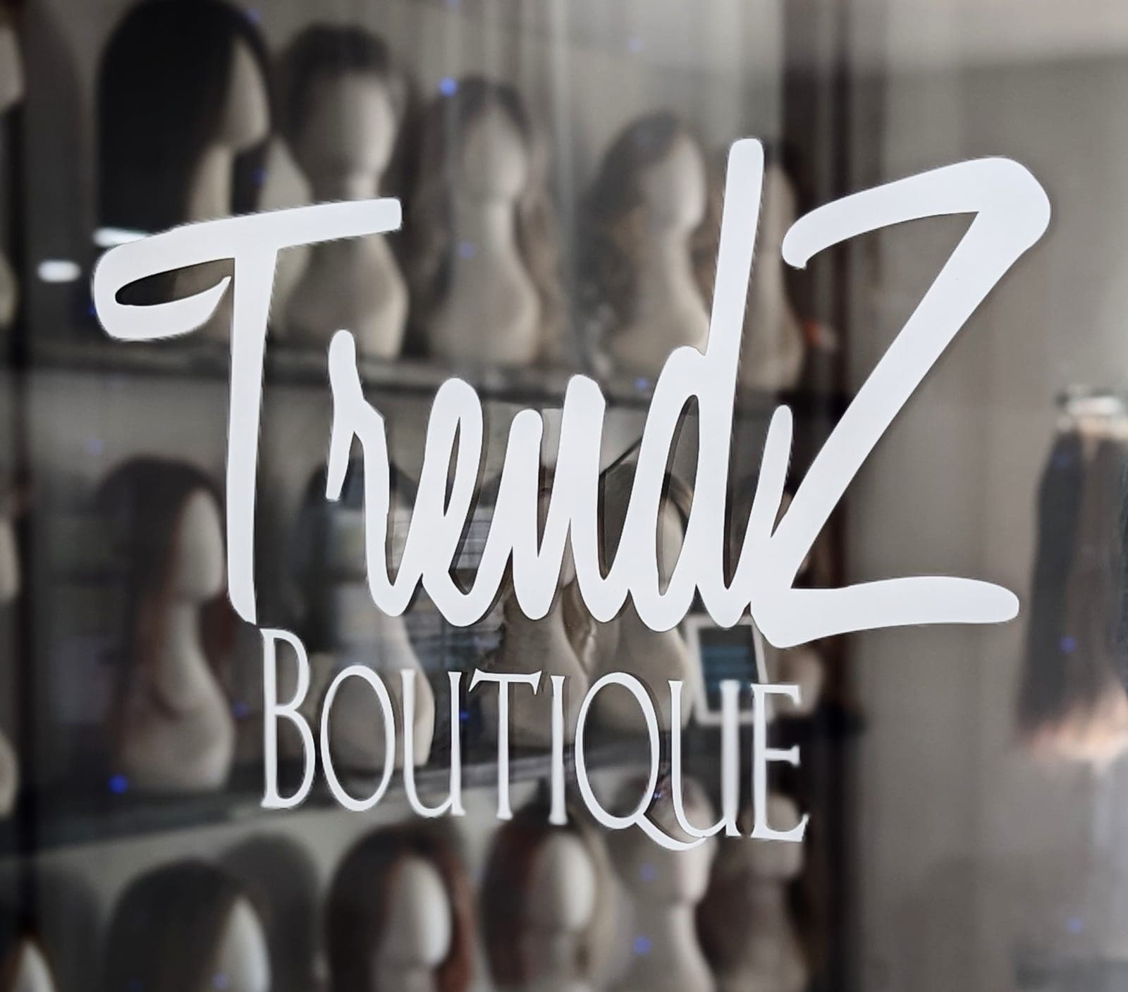 The boutique entrance